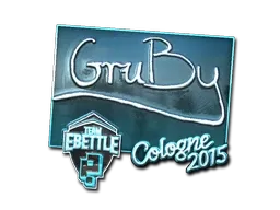 Sticker | GruBy (Foil) | Cologne 2015