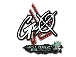 Sticker | gxx- (Glitter) | Antwerp 2022