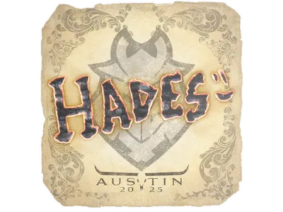 Sticker | hades | Austin 2025
