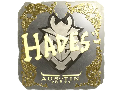 Sticker | hades (Gold) | Austin 2025