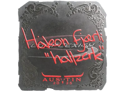 Sticker | hallzerk (Foil) | Austin 2025