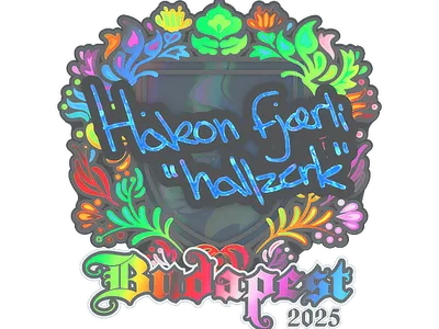 Sticker | hallzerk (Holo) | Budapest 2025