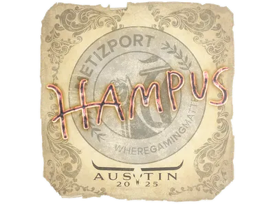 Sticker | hampus | Austin 2025