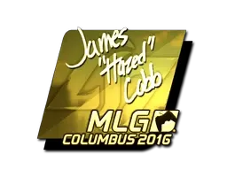 Sticker | hazed (Gold) | MLG Columbus 2016