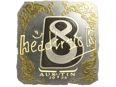 Sticker | headtr1ck (Gold) | Austin 2025