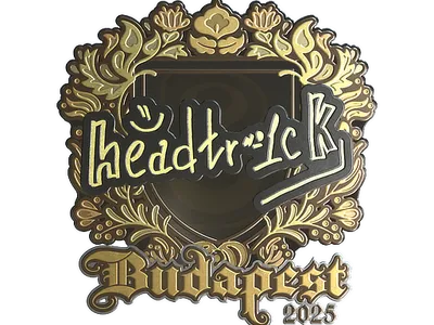 Sticker | headtr1ck (Gold) | Budapest 2025