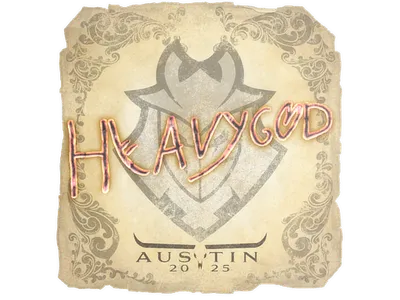 Sticker | Heavygod | Austin 2025
