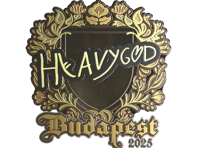 Sticker | Heavygod (Gold) | Budapest 2025