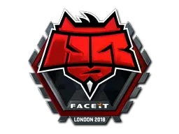 Sticker | HellRaisers (Foil) | London 2018