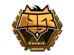 Sticker | HellRaisers (Gold) | London 2018