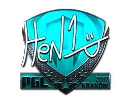 Sticker | HEN1 (Foil) | Krakow 2017