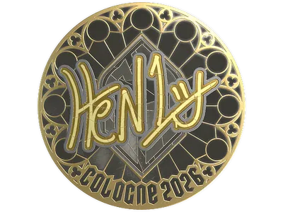 Sticker | HEN1 (Gold) | Cologne 2026