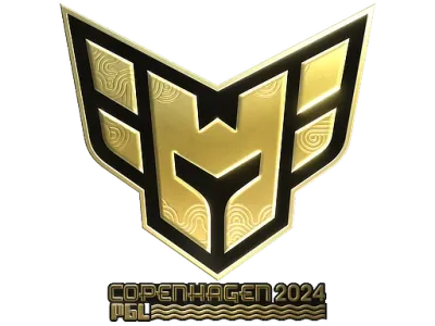 Sticker | Heroic (Gold) | Copenhagen 2024