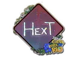 Sticker | HexT (Glitter) | Rio 2022