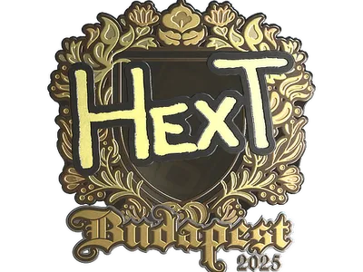 Sticker | HexT (Gold) | Budapest 2025