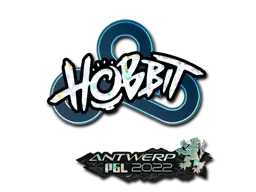 Sticker | Hobbit (Glitter) | Antwerp 2022