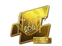 Sticker | Hobbit (Gold) | Atlanta 2017