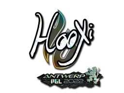 Sticker | HooXi (Glitter) | Antwerp 2022