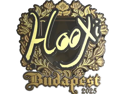 Sticker | HooXi (Gold) | Budapest 2025