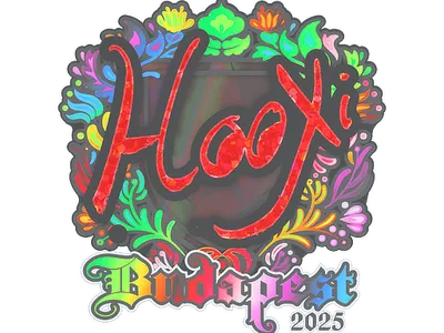 Sticker | HooXi (Holo) | Budapest 2025