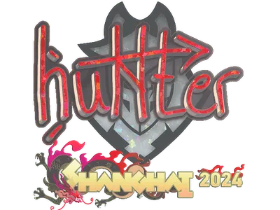 Sticker | huNter- (Glitter) | Shanghai 2024