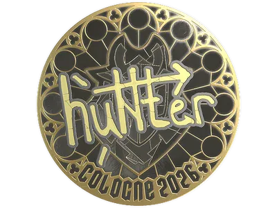 Sticker | huNter- (Gold) | Cologne 2026