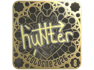 Sticker | huNter- (Gold, Ranked) | Cologne 2026