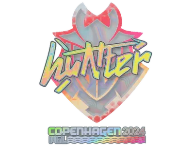 Sticker | huNter- (Holo) | Copenhagen 2024