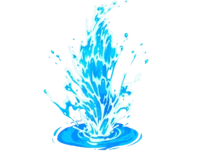 Sticker | Hydro Geyser