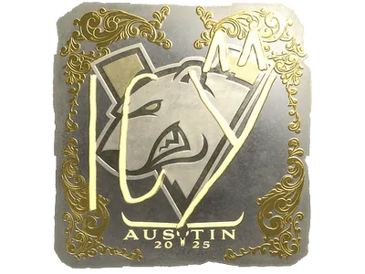 Sticker | ICY (Gold) | Austin 2025