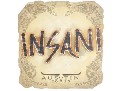 Sticker | insani | Austin 2025