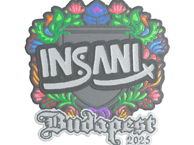 Sticker | insani (Embroidered) | Budapest 2025