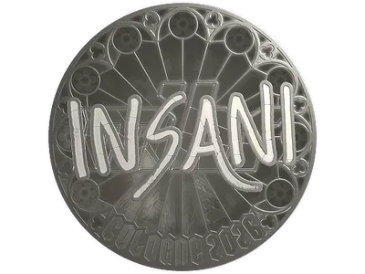 Sticker | insani (Foil) | Cologne 2026