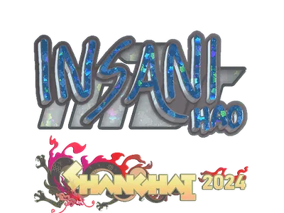 Sticker | insani (Glitter) | Shanghai 2024