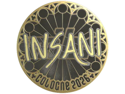 Sticker | insani (Gold) | Cologne 2026