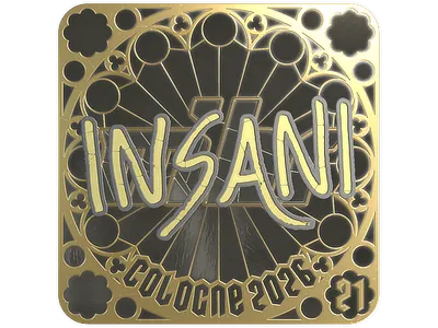 Sticker | insani (Gold, Ranked) | Cologne 2026