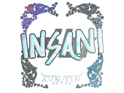 Sticker | insani (Holo) | Austin 2025