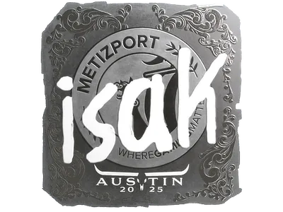 Sticker | isak (Foil) | Austin 2025