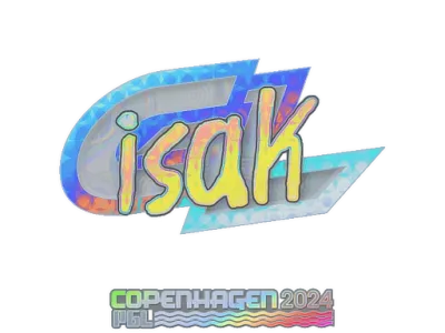 Sticker | isak (Holo) | Copenhagen 2024