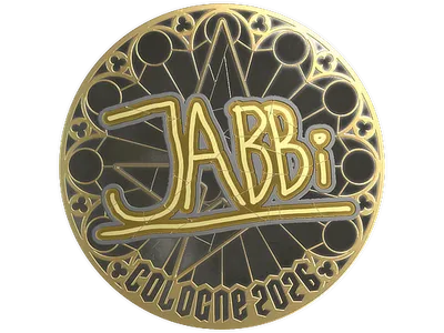 Sticker | jabbi (Gold) | Cologne 2026