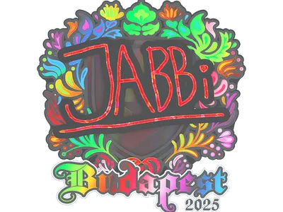 Sticker | jabbi (Holo) | Budapest 2025
