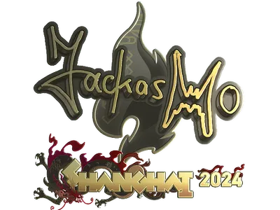 Sticker | jackasmo (Gold) | Shanghai 2024