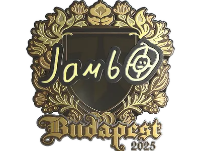 Sticker | jambo (Gold) | Budapest 2025