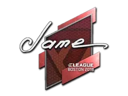 Sticker | Jame | Boston 2018