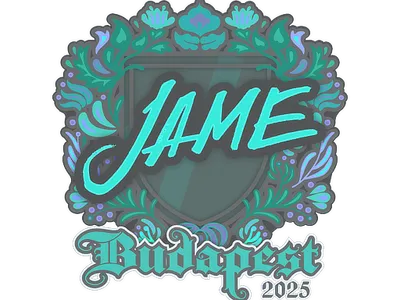 Sticker | Jame | Budapest 2025