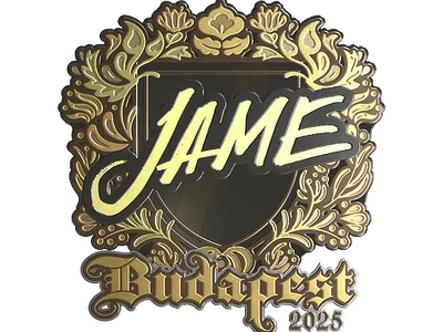 Sticker | Jame (Gold) | Budapest 2025