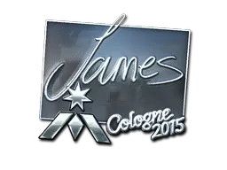 Sticker | James (Foil) | Cologne 2015