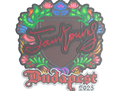 Sticker | JamYoung (Embroidered) | Budapest 2025