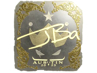 Sticker | JBa (Gold) | Austin 2025