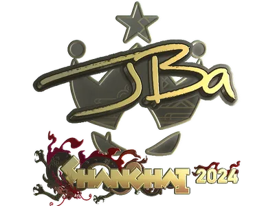 Sticker | JBa (Gold) | Shanghai 2024